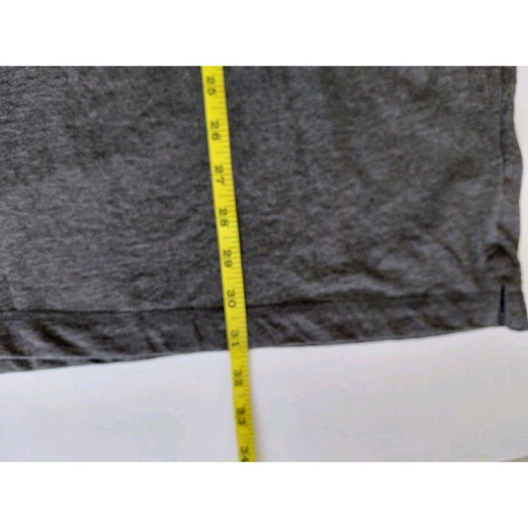NWT Chaps Size 4XB Charcoal Long Sleeve 1/4 Button Henley Style Cotton T-Shirt - Picture 7 of 8